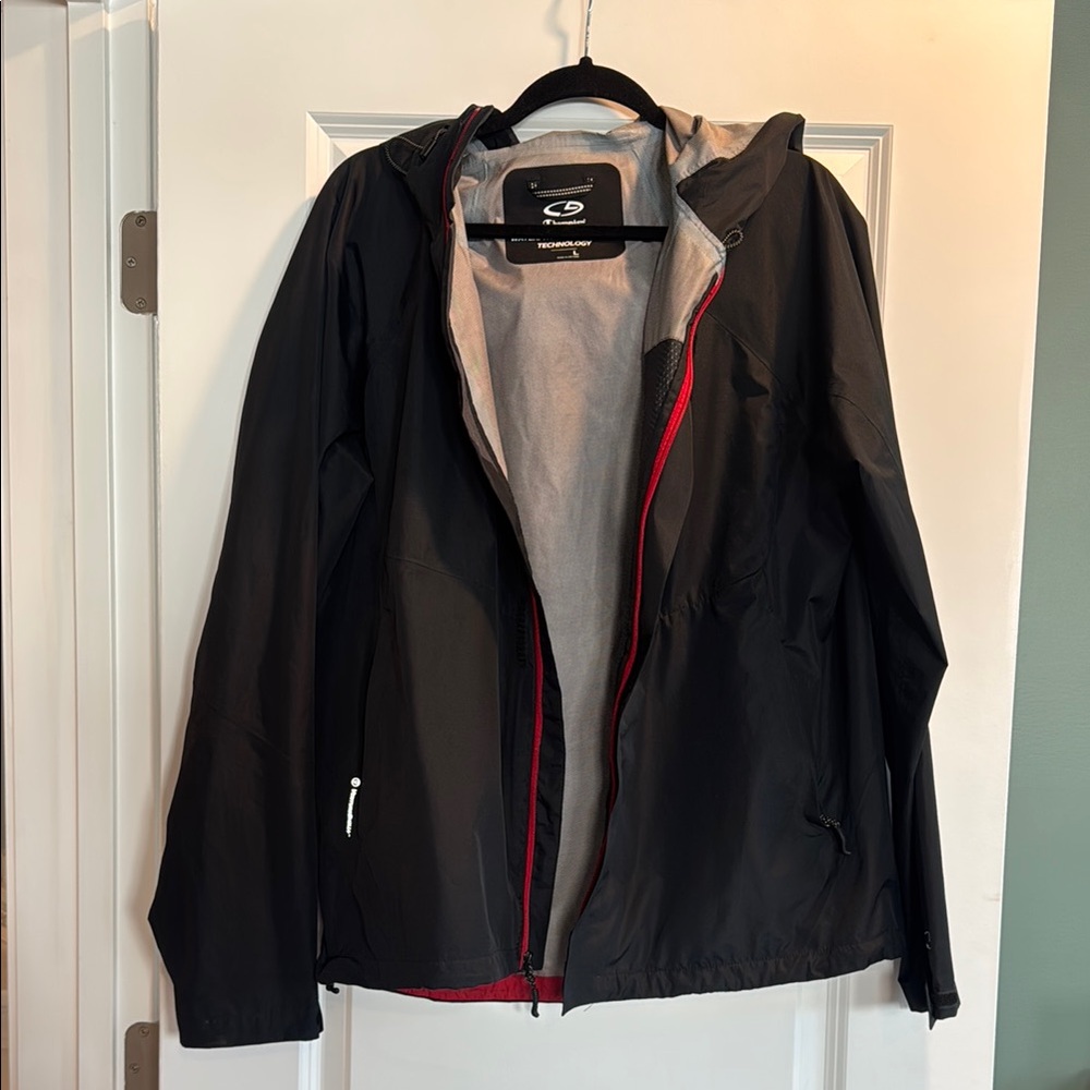 C9 by Champion Black Men's Hooded Rain Jacket